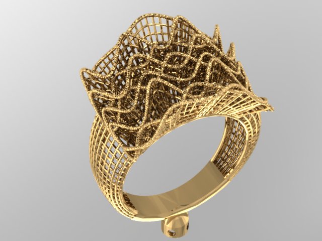 3D Jewelry Files Ring Model 3DM STL 45