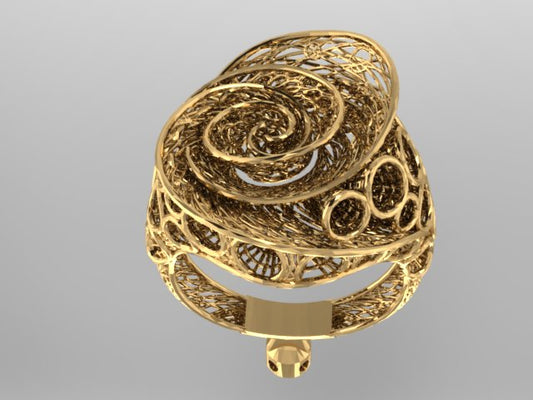 3D Jewelry Files Ring Model 3DM STL 46