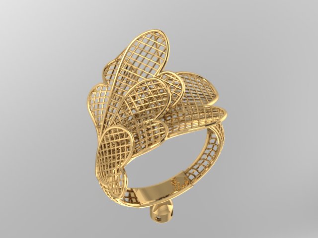 3D Jewelry Files Ring Model 3DM STL 49