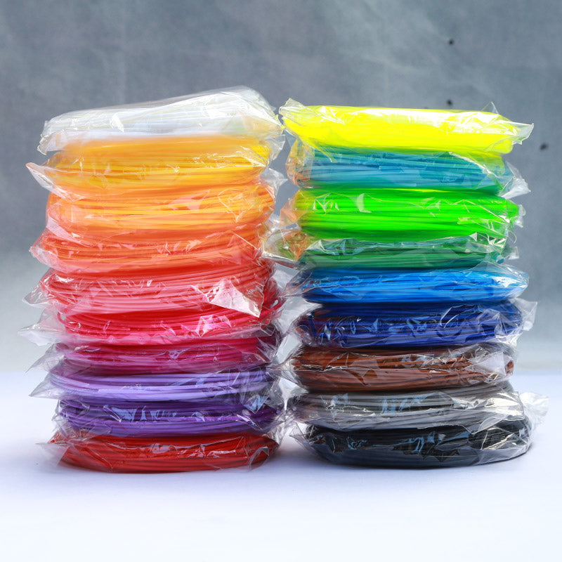 Endless Possibilities with Our 3D Pen Filament - 50/100/200 Meters Rainbow Colors Refills for 3D Printing and Drawing