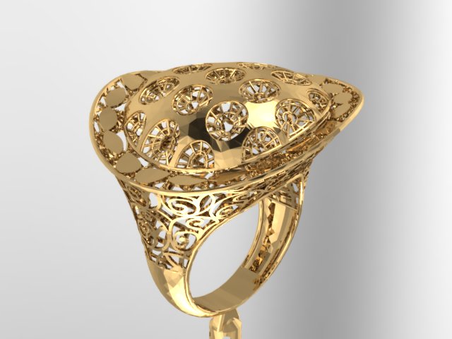 3D Jewelry Files Ring Model 3DM STL 59