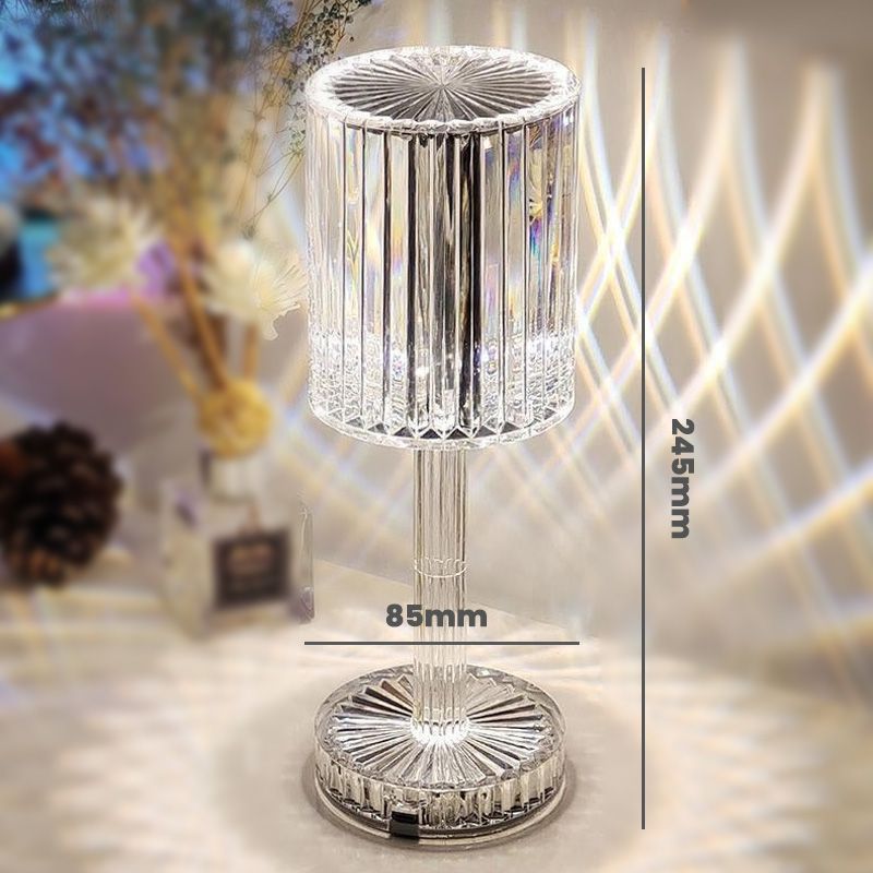 Dazzle Your Space with Diamond Color Changing Night Light - 16 Colors, 3 Brightness Levels, and Touch Control LED Lamp