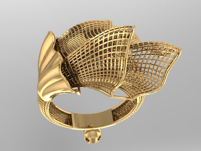 3D Jewelry Files Ring Model 3DM STL 6