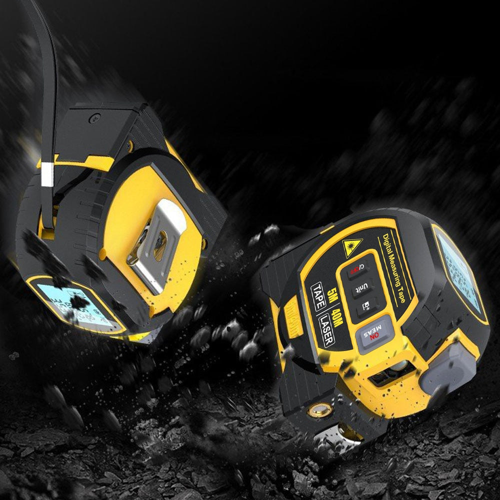 Measure with Precision - NEOHEXA™ 3-in-1 Laser Tape Measure for Accurate Distance Measuring