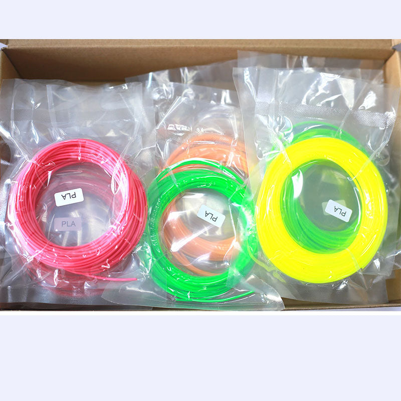 Endless Possibilities with Our 3D Pen Filament - 50/100/200 Meters Rainbow Colors Refills for 3D Printing and Drawing