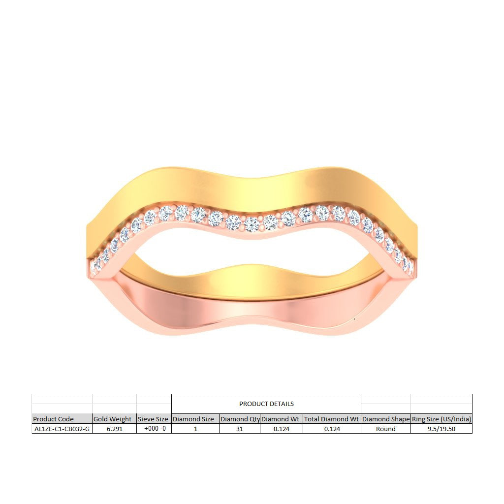 3D Jewelry Files Ring Model 3DM STL AL1ZE-C1-CB032-G