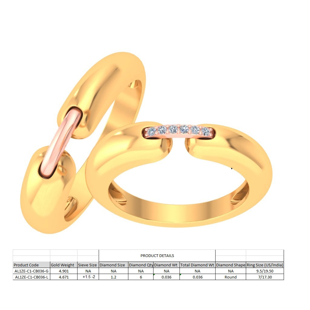 3D Jewelry Files Ring Model 3DM STL AL1ZE-C1-CB036