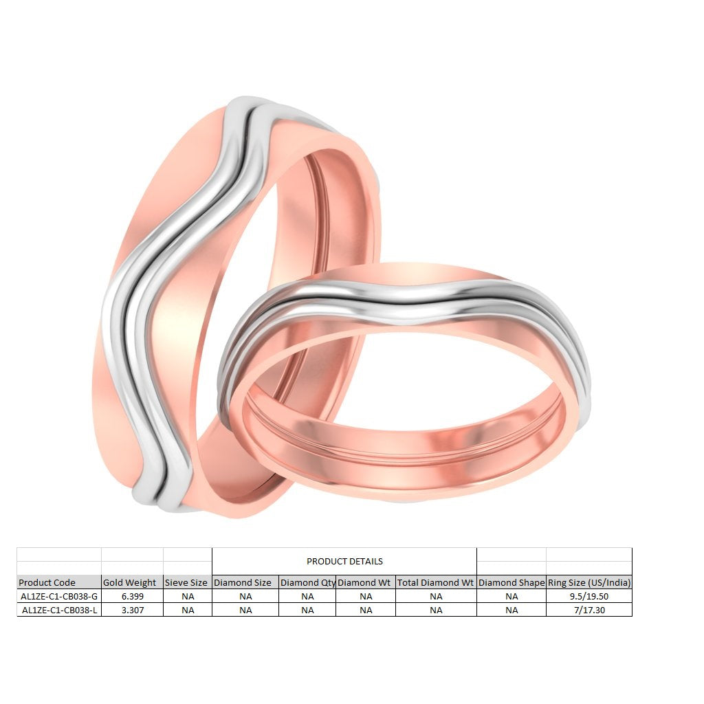 3D Jewelry Files Ring Model 3DM STL AL1ZE-C1-CB037