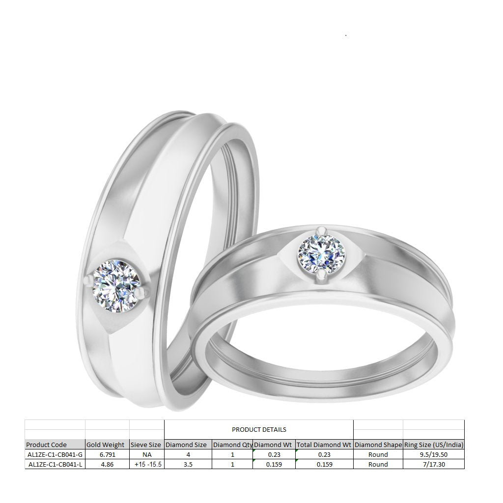 3D Jewelry Files Ring Model 3DM STL AL1ZE-C1-CB041