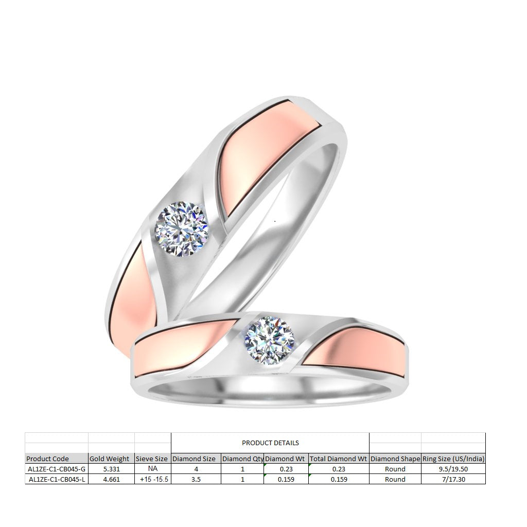 3D Jewelry Files Ring Model 3DM STL AL1ZE-C1-CB045