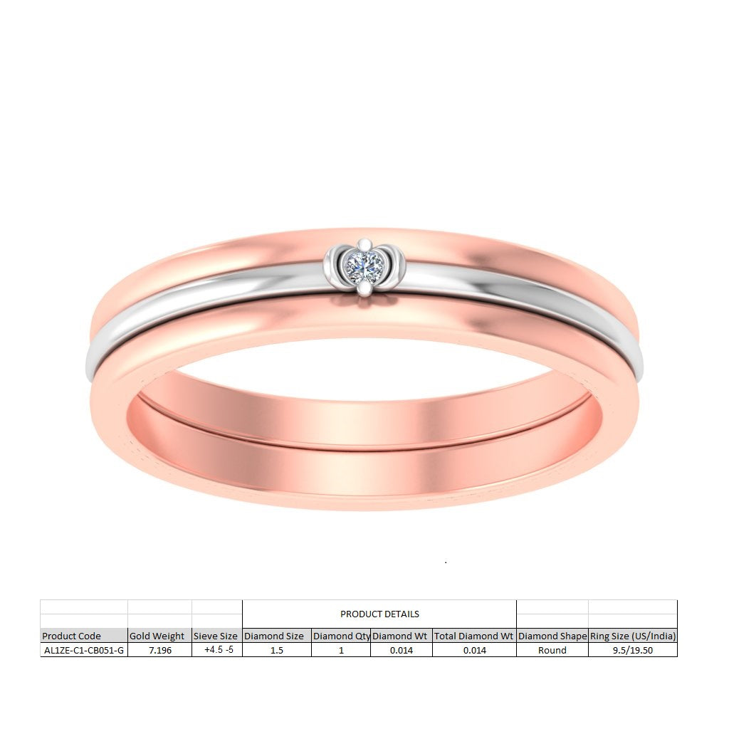 3D Jewelry Files Ring Model 3DM STL AL1ZE-C1-CB051-G