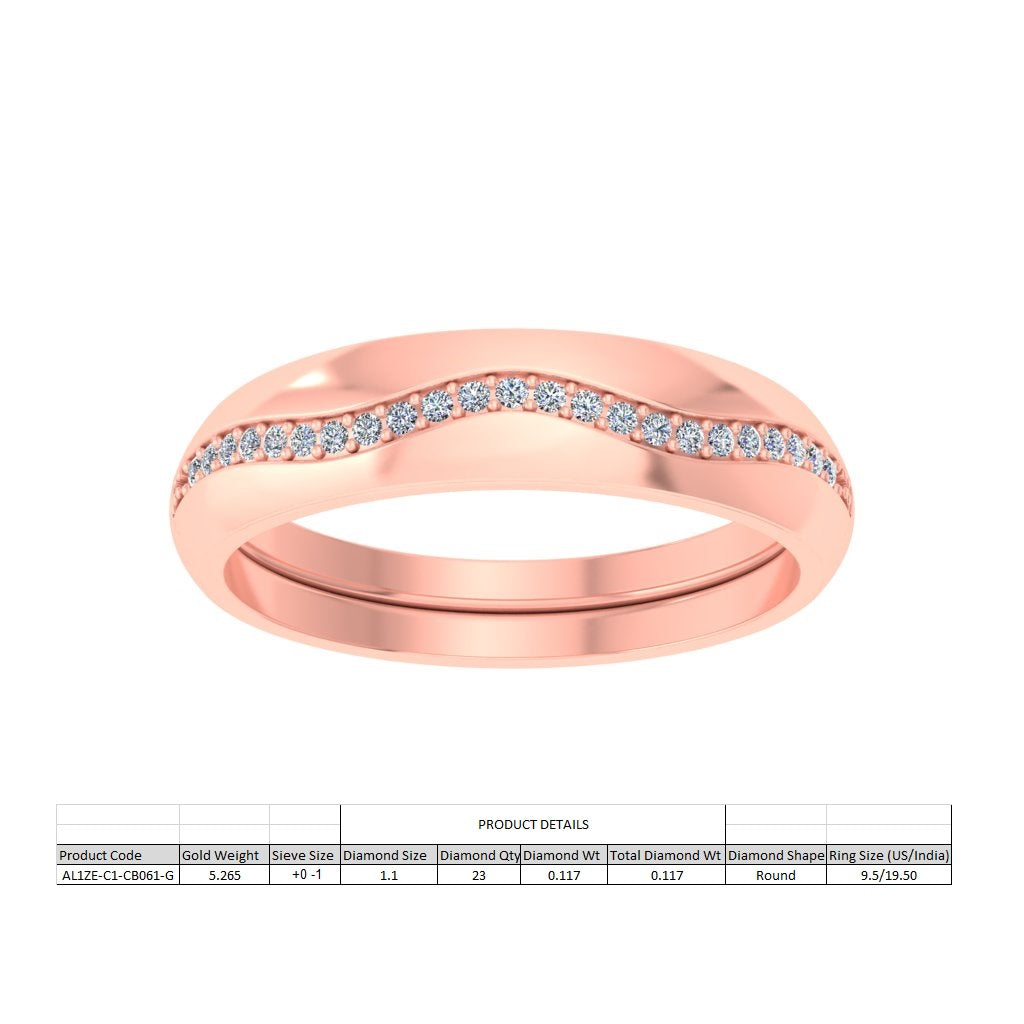 3D Jewelry Files Ring Model 3DM STL AL1ZE-C1-CB061-G