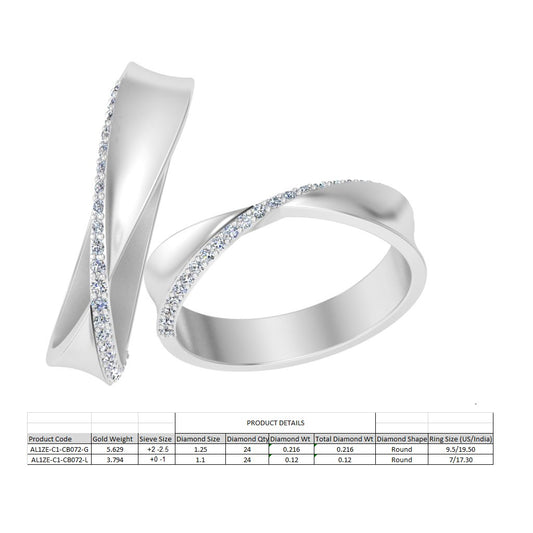 3D Jewelry Files Ring Model 3DM STL AL1ZE-C1-CB072