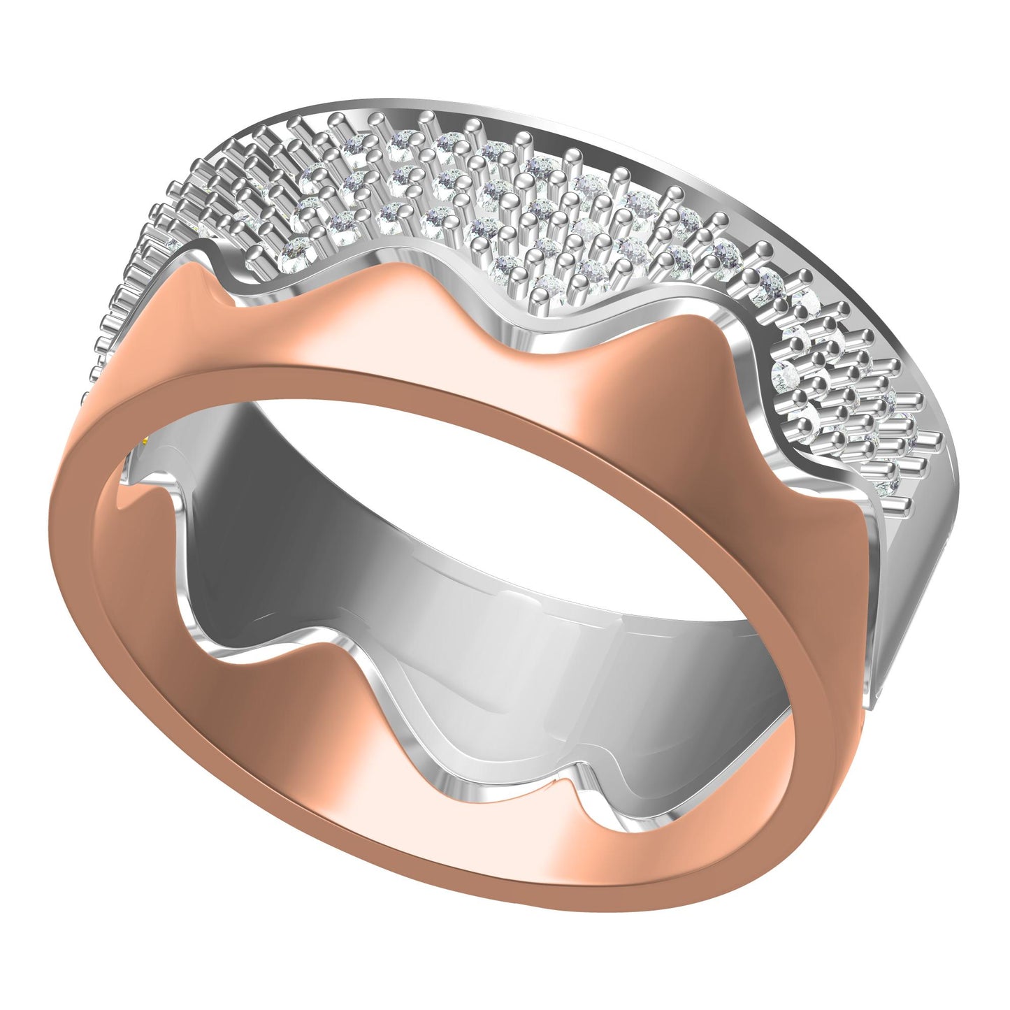 3D Ring Design Files Jewelry Models JCAD CR-0006M