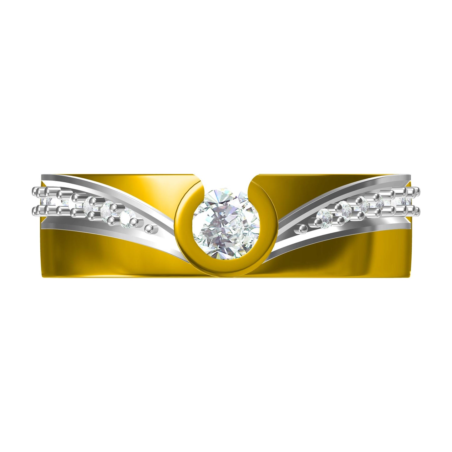 Free 3D Jewelry Design Ring Files JCAD CR-0008M