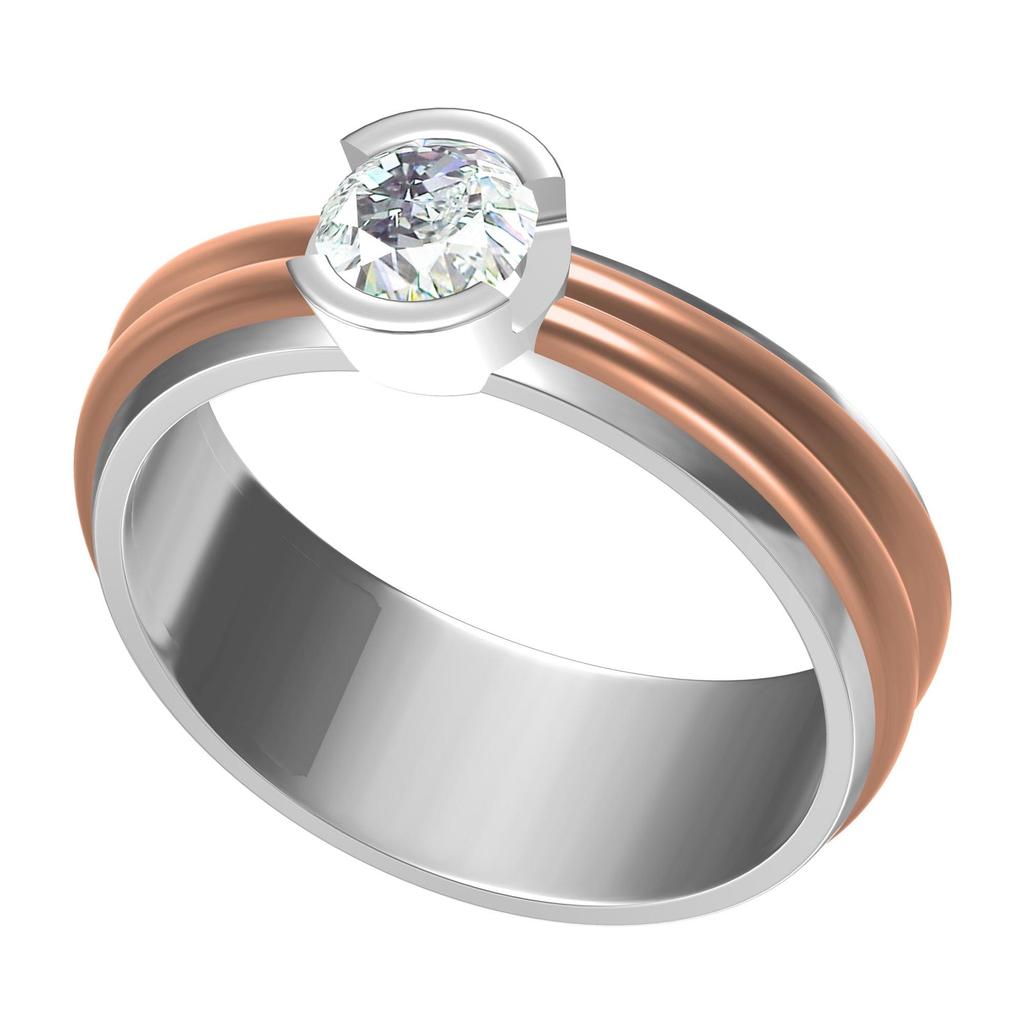 3D Jewelry Design Ring Files JCAD CR-00022M