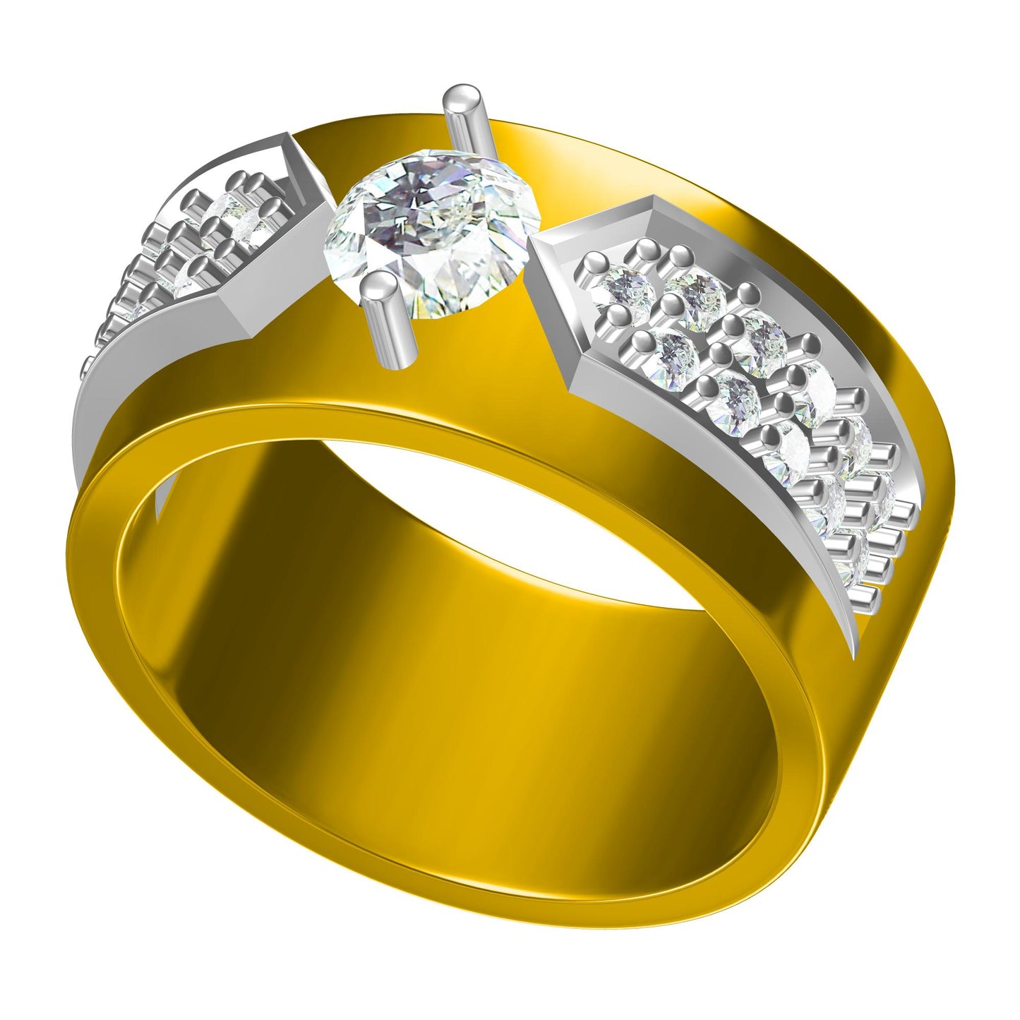 Free 3D Jewelry Design Ring Files JCAD CR-00023M