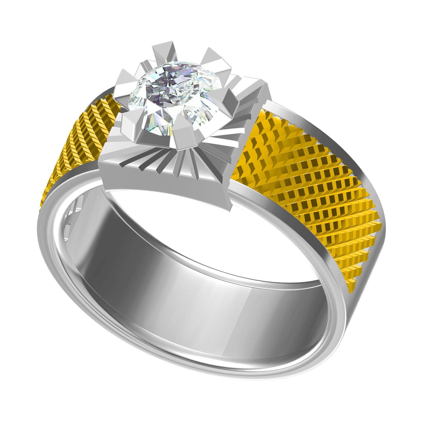 3D Ring Design Files Jewelry Models JCAD CR-0032M