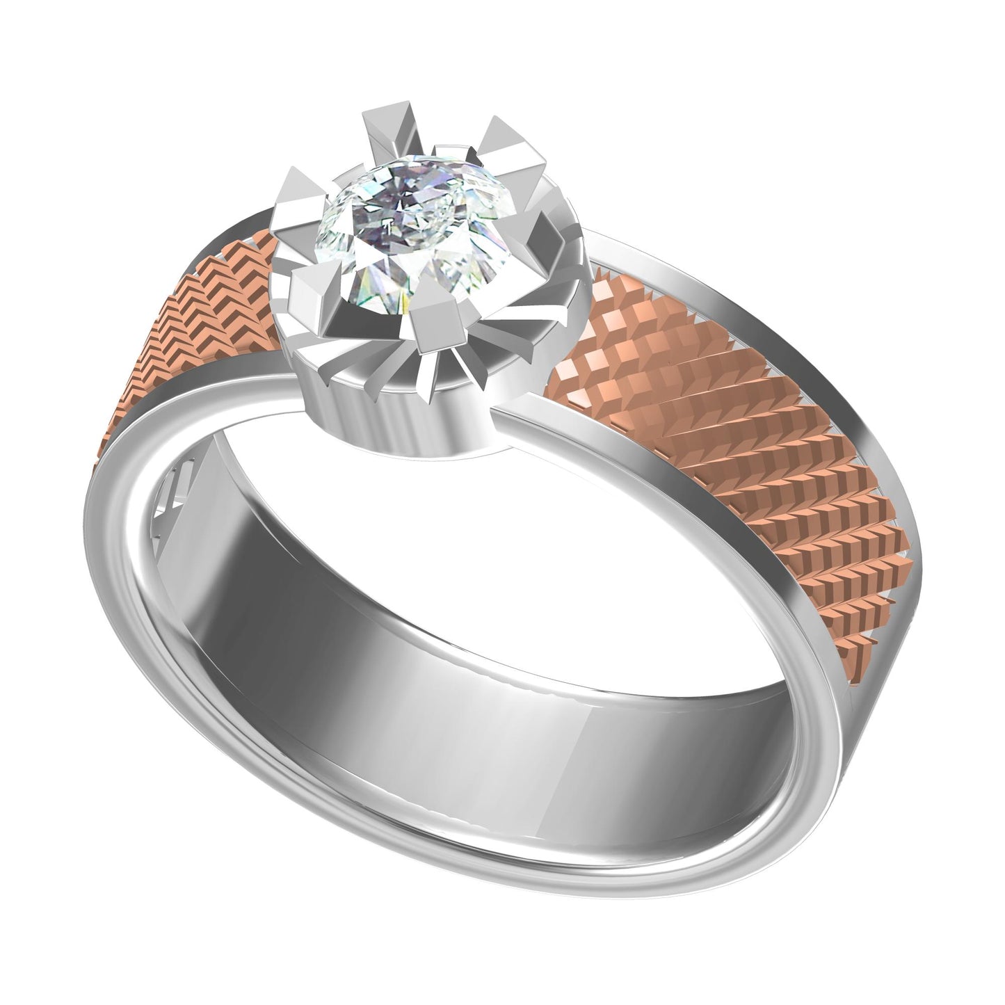 3D Ring Design Files Jewelry Models JCAD CR-0032M