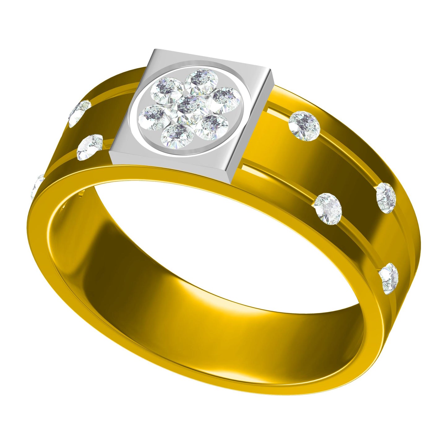 3D Jewelry Design Ring Files JCAD CR-0033M