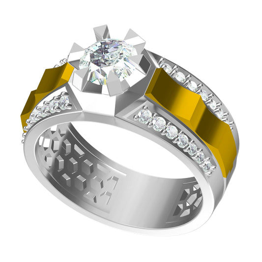 3D Ring Design Files Jewelry Models JCAD CR-0035M