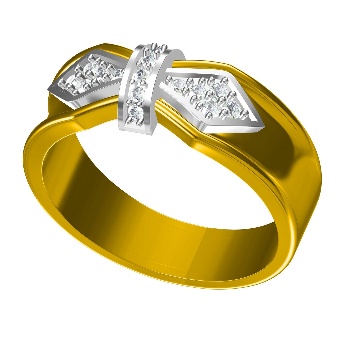 Free 3D Jewelry Design Ring Files JCAD CR-0038M