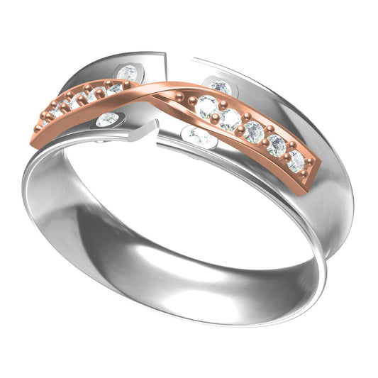 Free 3D Jewelry Design Ring Files JCAD CR-0039M
