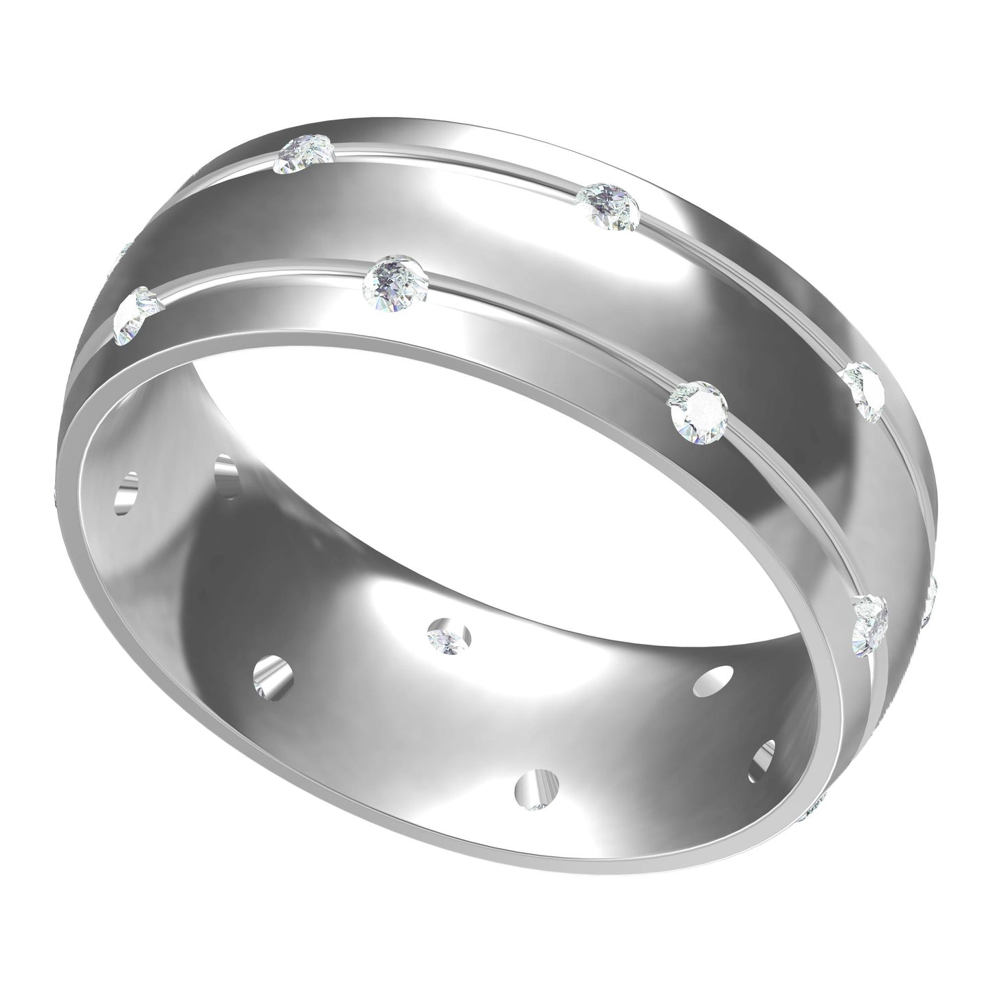 Free 3D Jewelry Design Ring Files JCAD CR-0040M