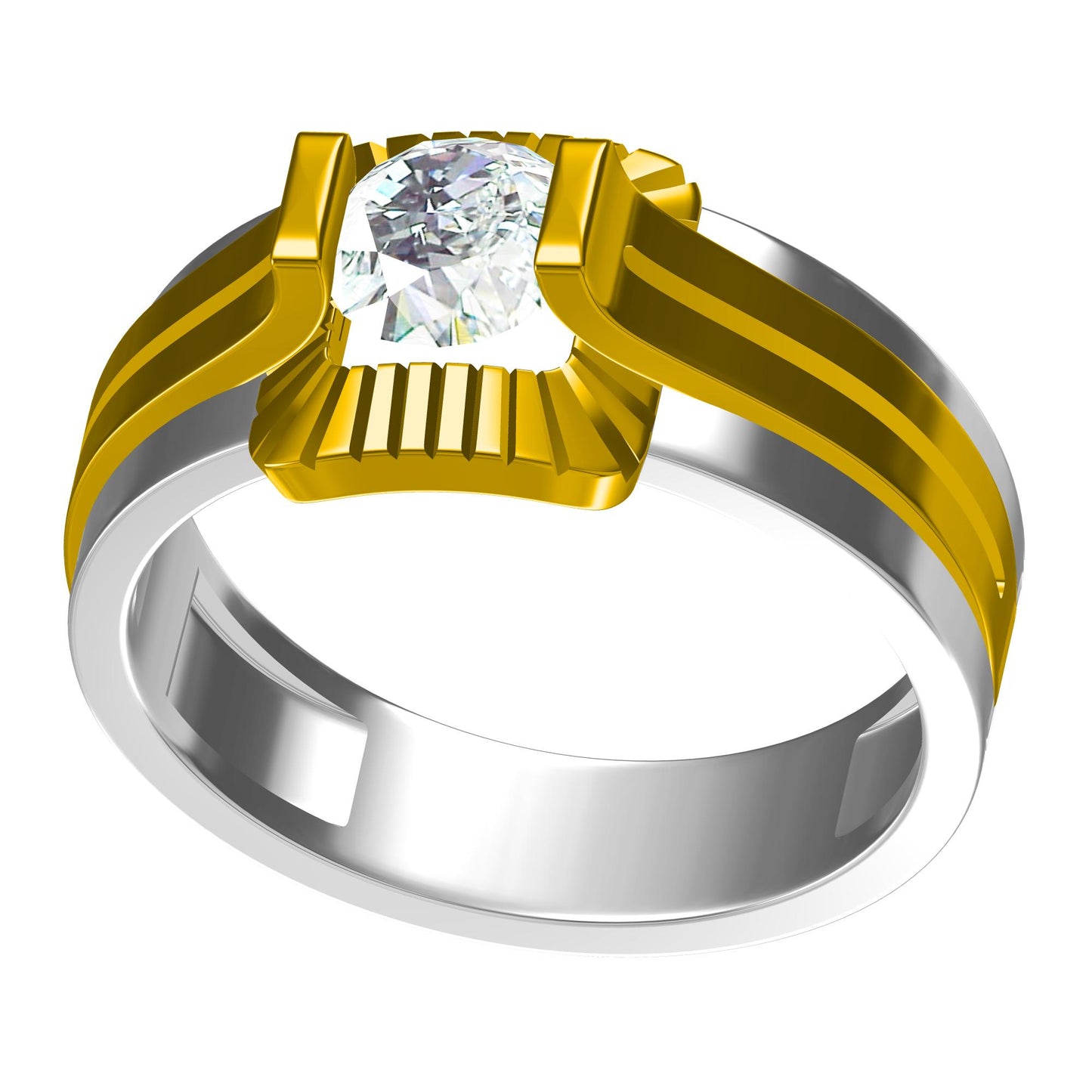 3D Ring Design Files Jewelry Models JCAD CR-0047M