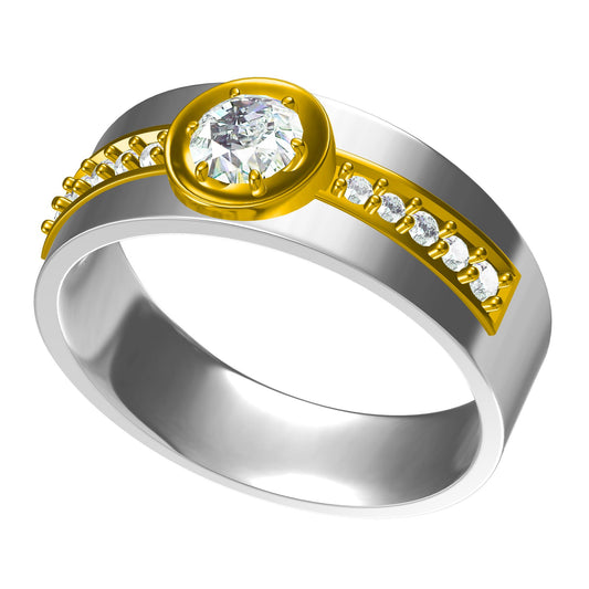 3D Jewelry Design Ring Files JCAD CR-0049M