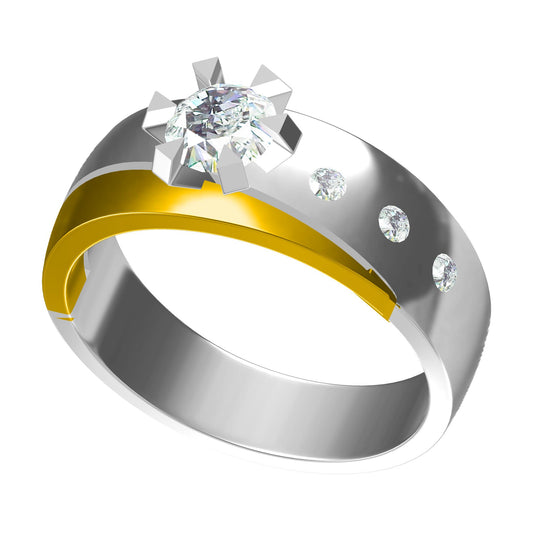 Free 3D Jewelry Design Ring Files JCAD CR-0050M