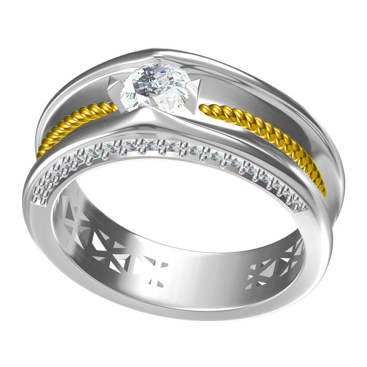 3D Ring Design Files Jewelry Models JCAD CR-0053M