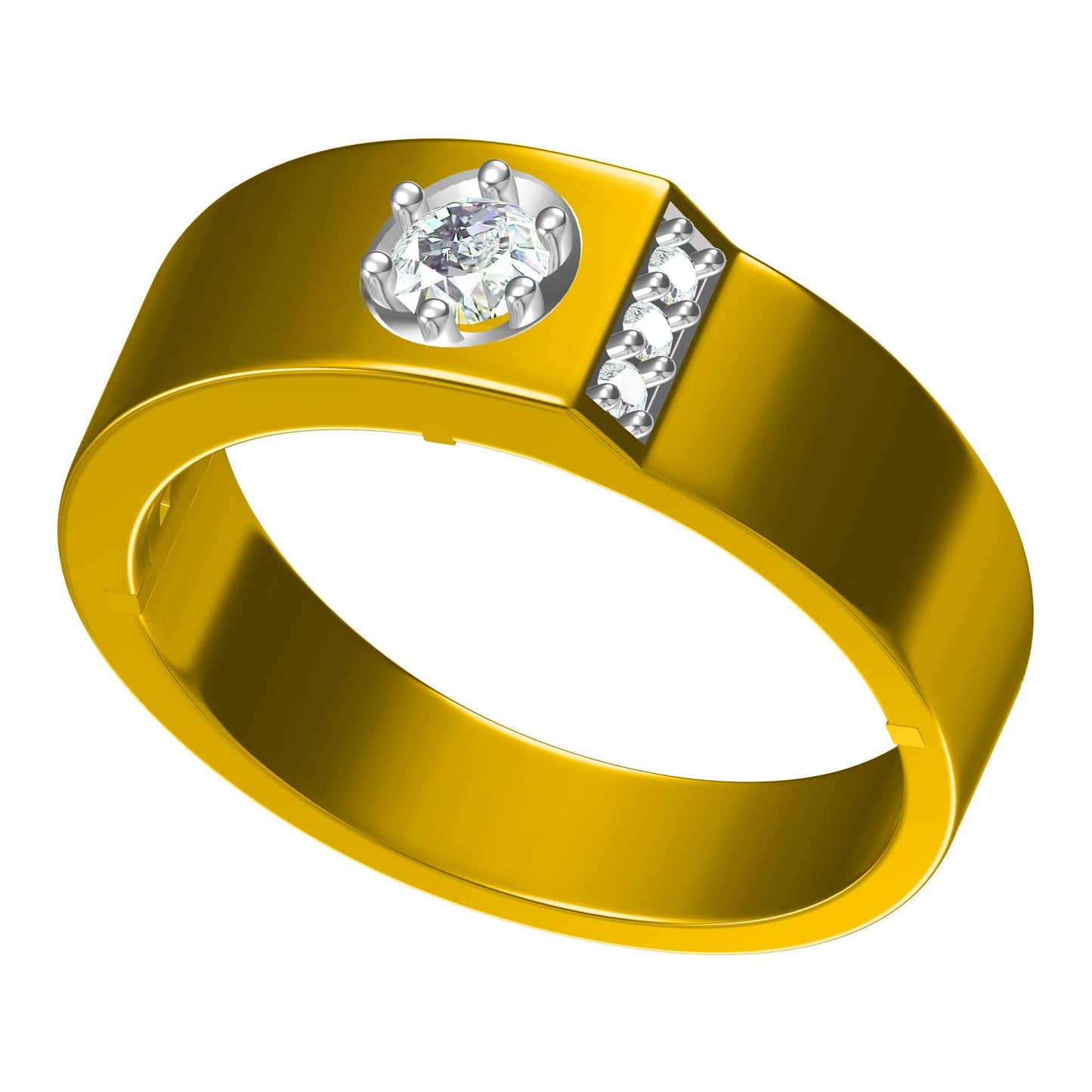 3D Ring Design Files Jewelry Models JCAD CR-0055M