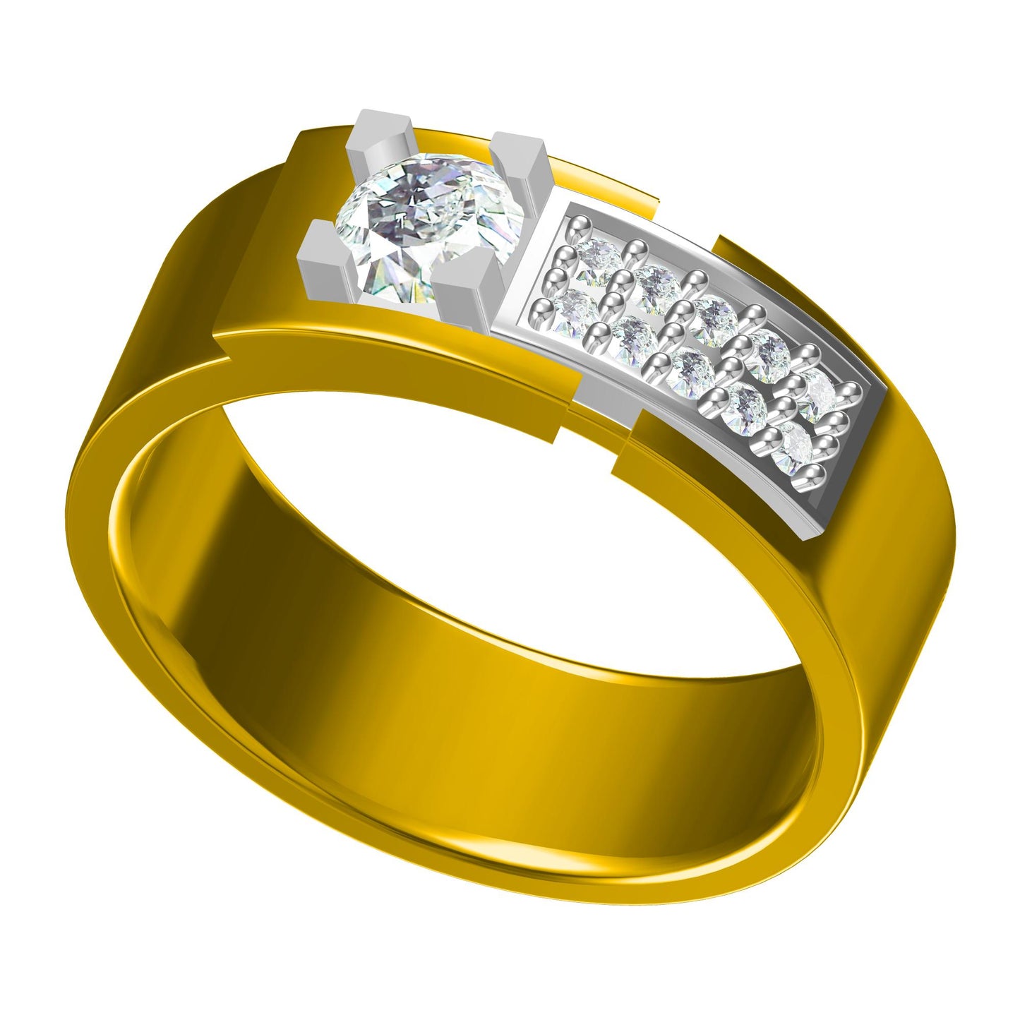 3D Ring Design Files Jewelry Models JCAD CR-0060M