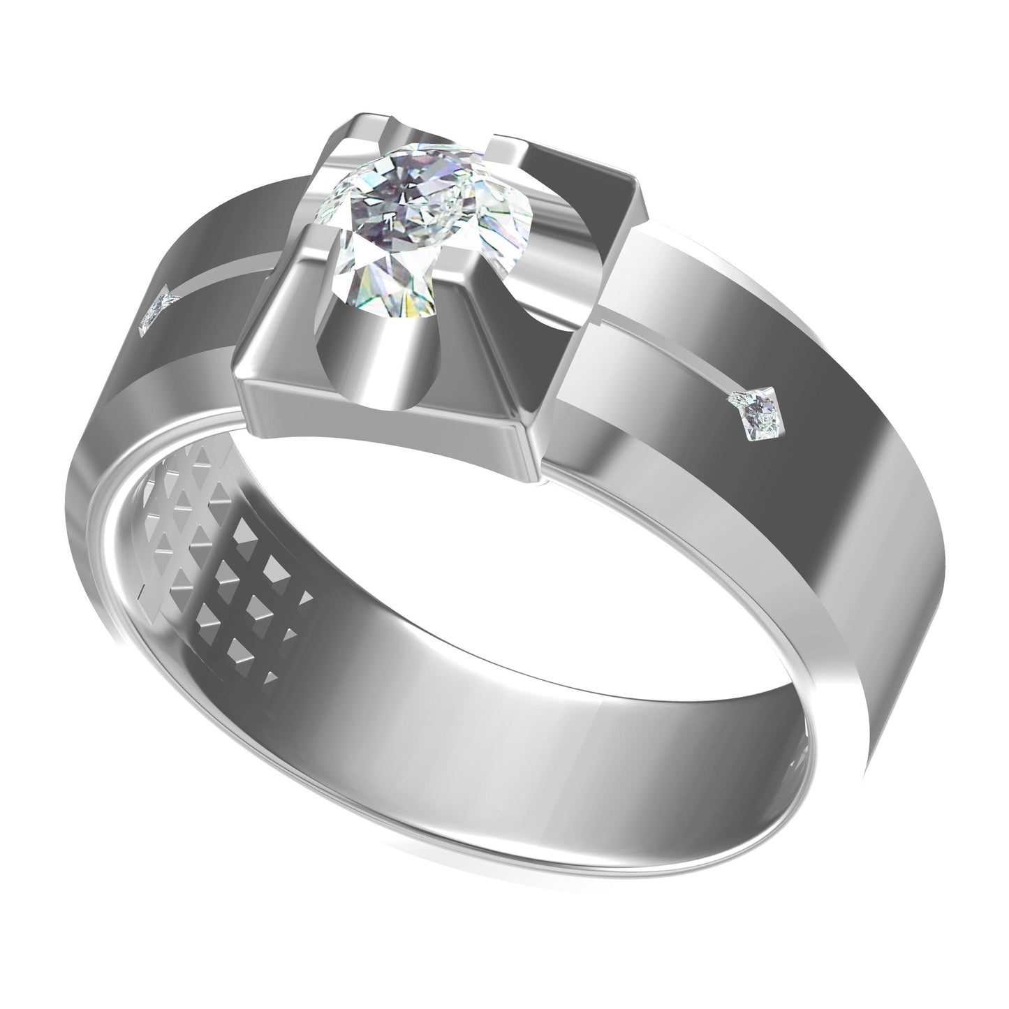 3D Ring Design Files Jewelry Models JCAD CR-0065M