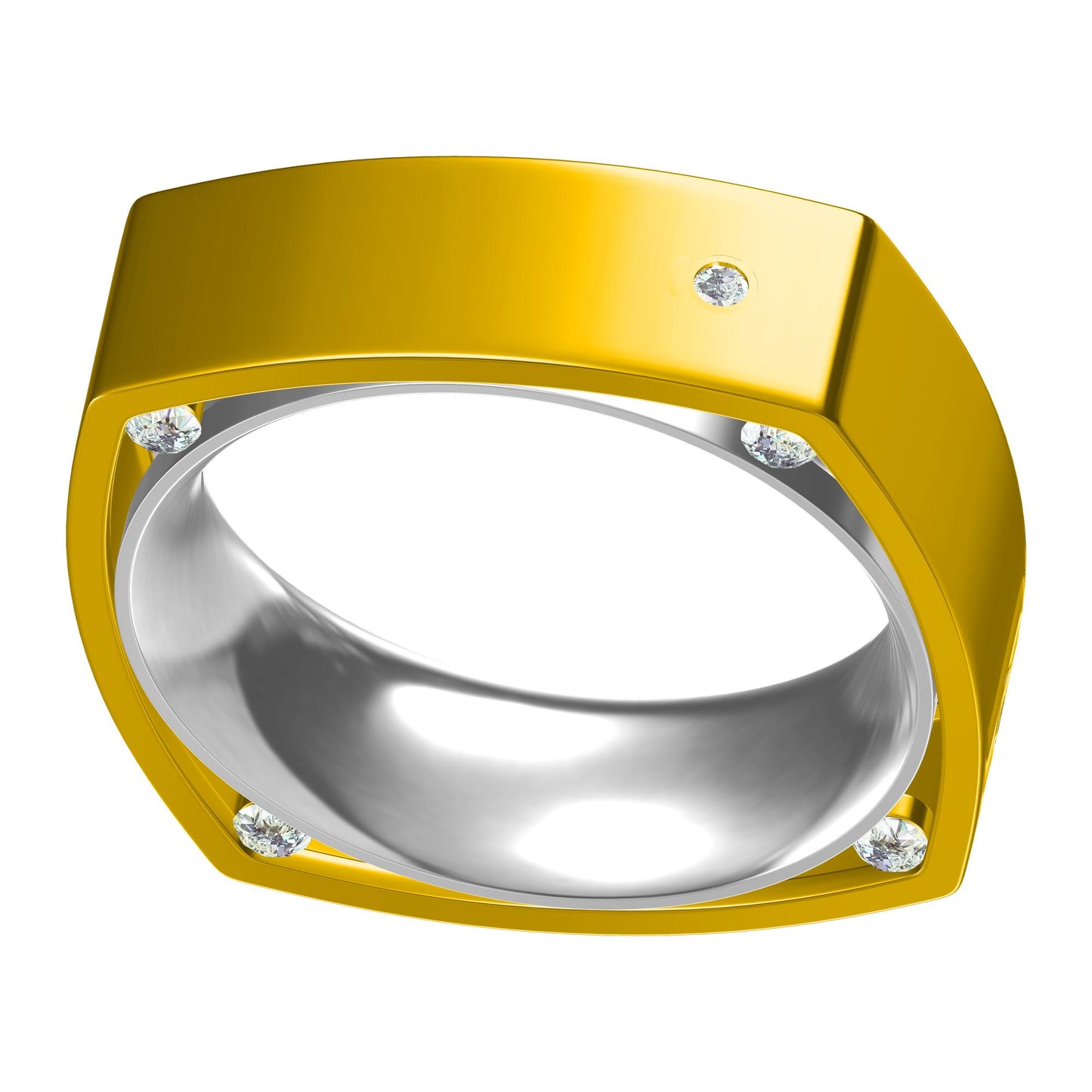 3D Ring Design Files Jewelry Models JCAD CR-0067M