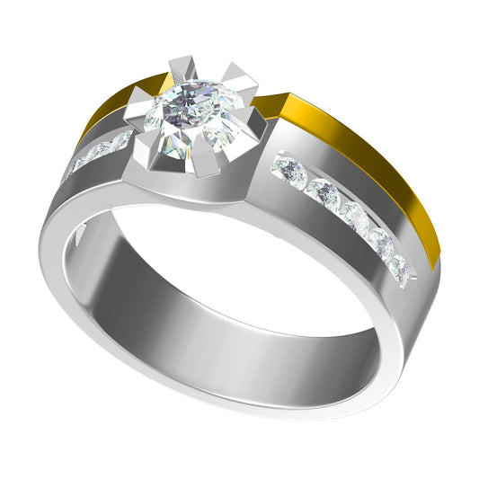 3D Ring Design Files Jewelry Models JCAD CR-0069M