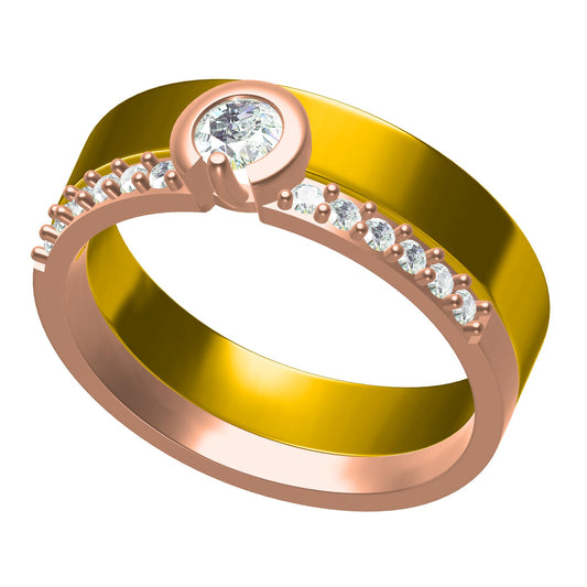 3D Ring Design Files Jewelry Models JCAD CR-0070M