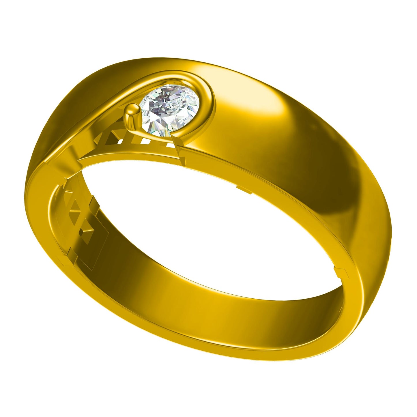 3D Ring Design Files Jewelry Models JCAD CR-0075M