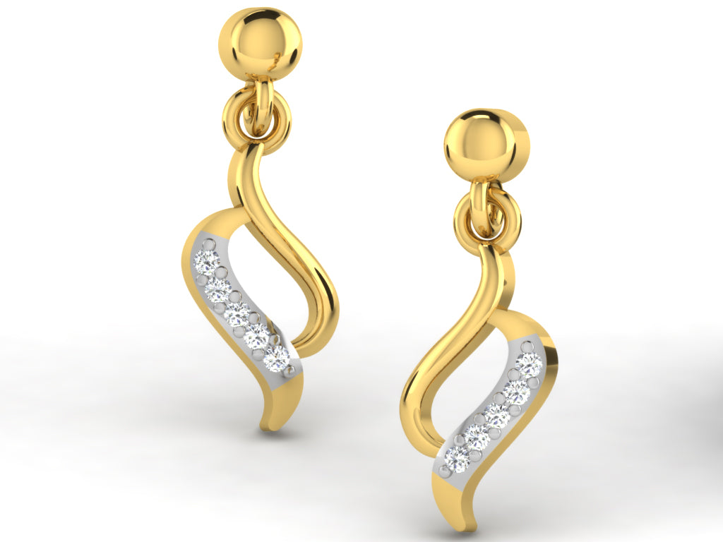 3D Jewelry Files Earring Model 3DM STL DE-2059