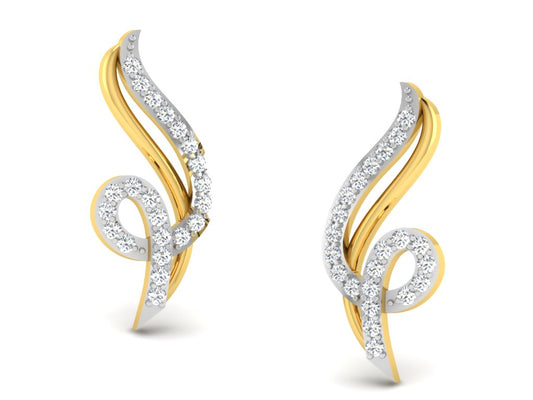 3D Jewelry Files Earring Model 3DM STL DE-2389