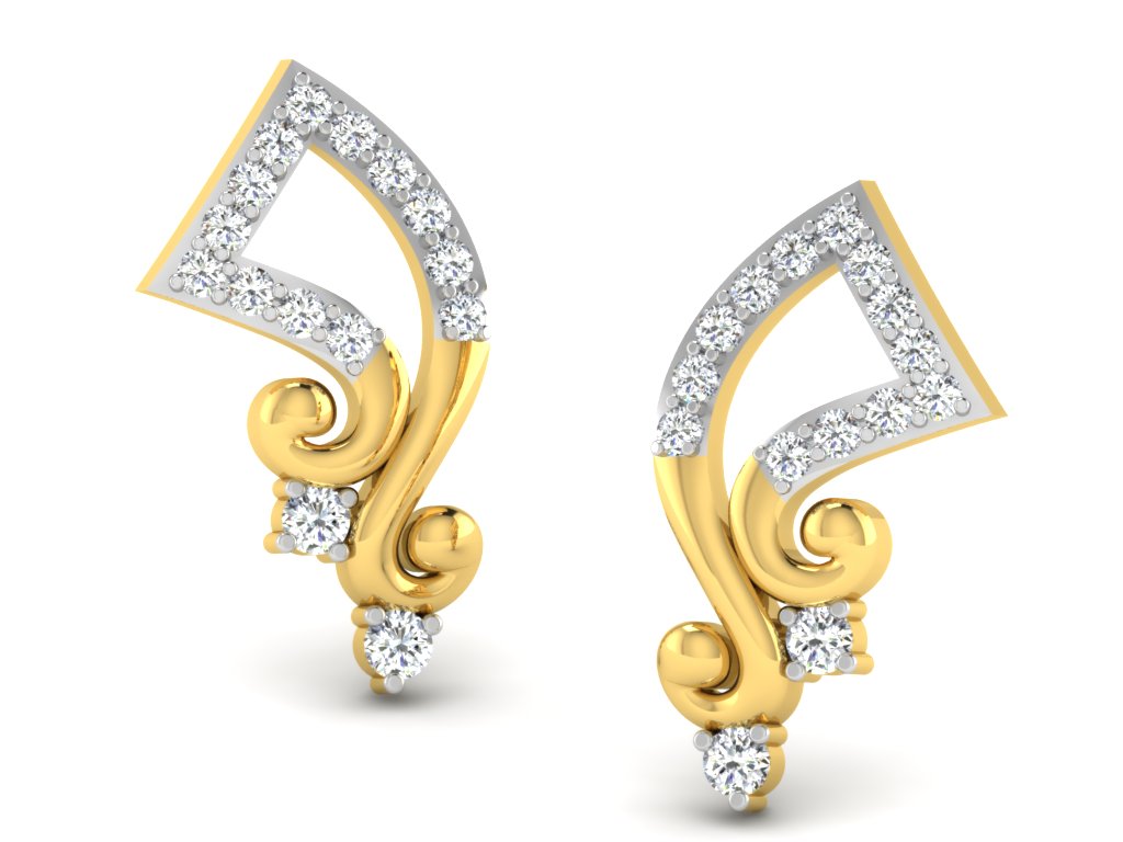 3D Jewelry Files Earring Model 3DM STL DE-2396