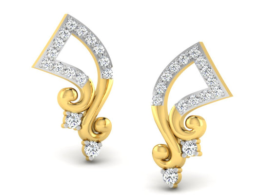 3D Jewelry Files Earring Model 3DM STL DE-2396