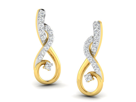 3D Jewelry Files Earring Model 3DM STL DE-2431