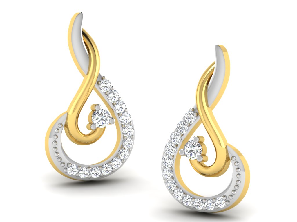 3D Jewelry Files Earring Model 3DM STL DE-2435