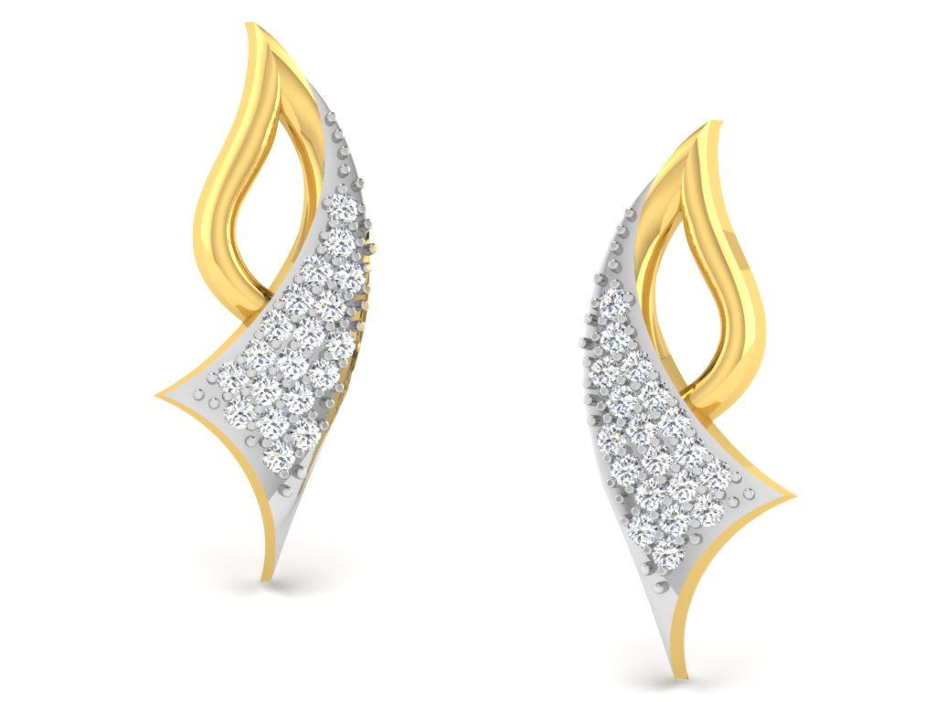 3D Jewelry Files Earring Model 3DM STL DE-2442