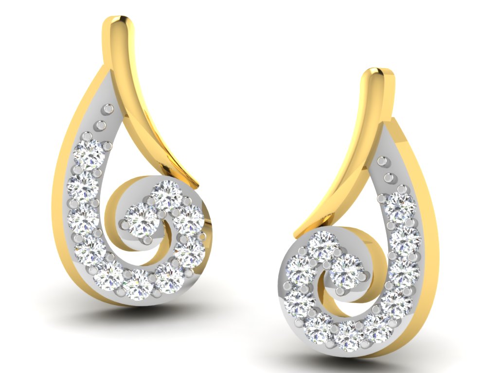 3D Jewelry Files Earring Model 3DM STL DE-2445