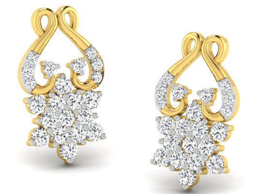 3D Jewelry Files Earring Model 3DM STL DE-2459