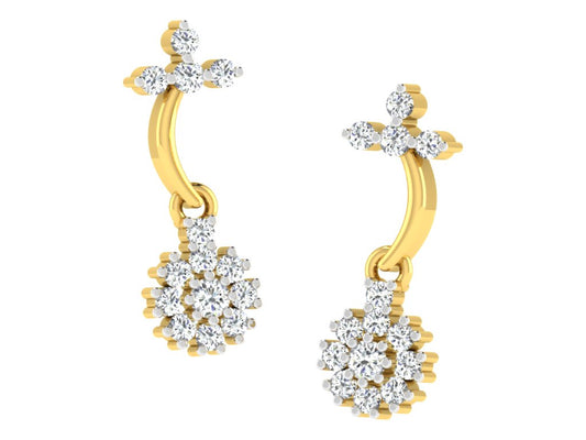 3D Jewelry Files Earring Model 3DM STL DE-2642