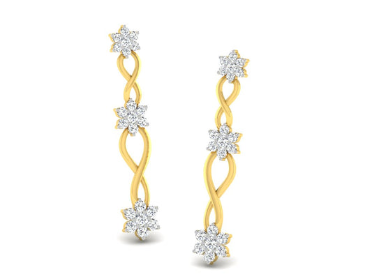 3D Jewelry Files Earring Model 3DM STL DE-2653